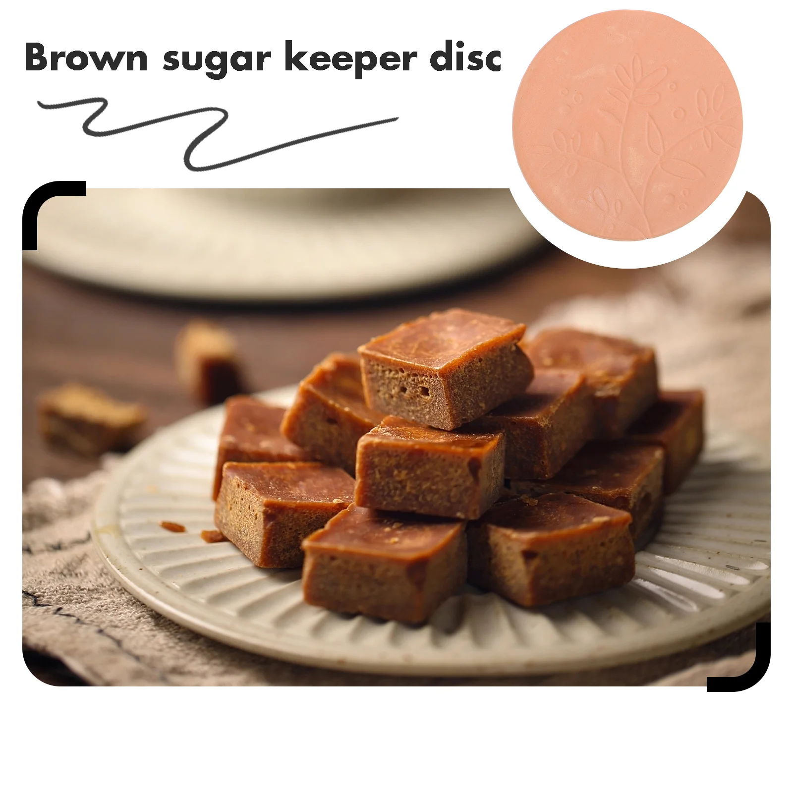 4 шт. консерватор для консервации диск глина штамп печенья кофе