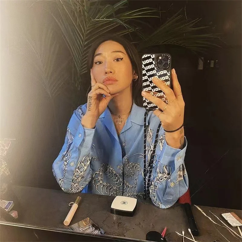 Рисунок 6 - Рубашка гавайская Женская с длинным рукавом