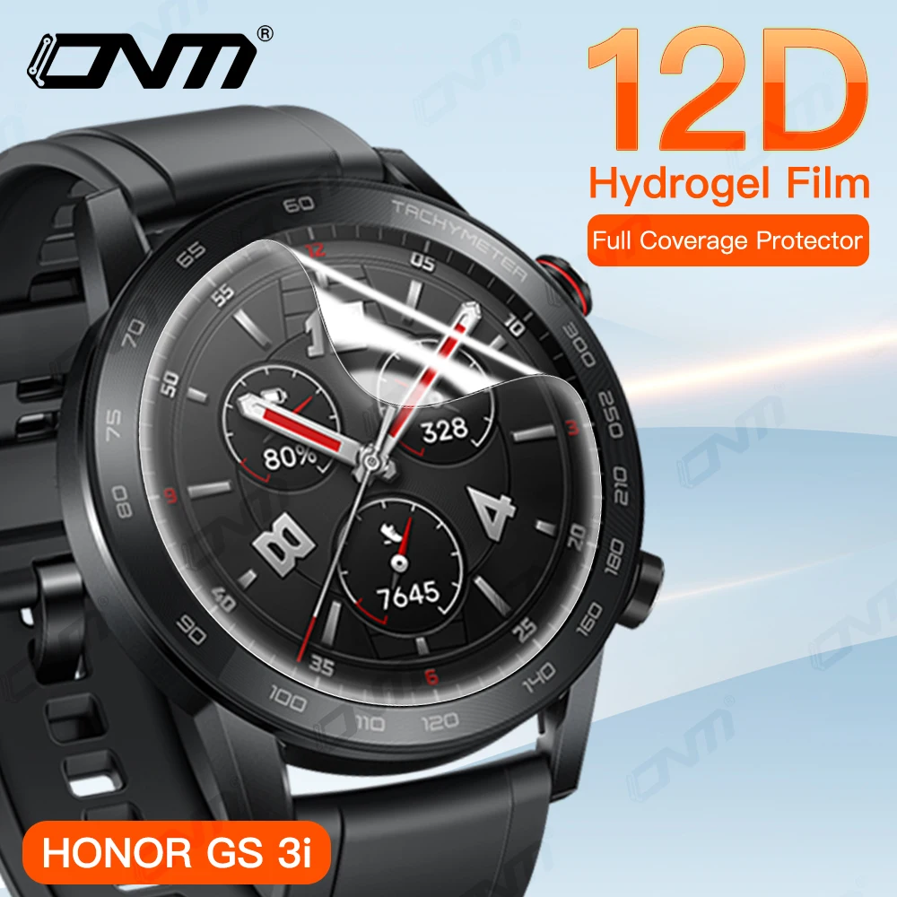 

12D Hydrogel Film for HONOR Watch GS 3i Full Screen Anti-scratch Protector Soft Film for HONOR GS 3i Accessories (Not glass)