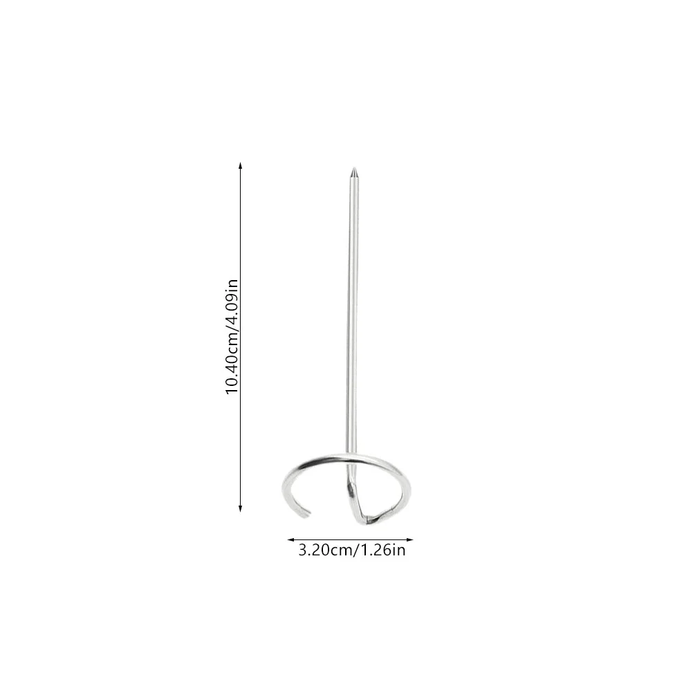 20 шт. палочки для барбекю запеченные аэрофритюрница шампуры из нержавеющей стали