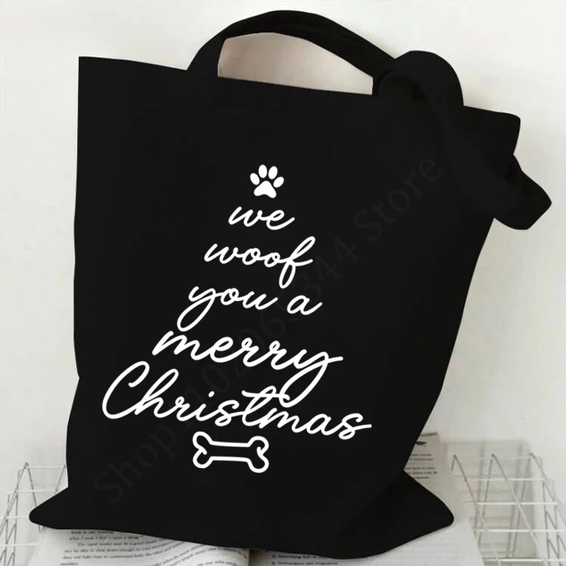 Модная холщовая большая сумка с буквенным принтом таксы женские сумки для