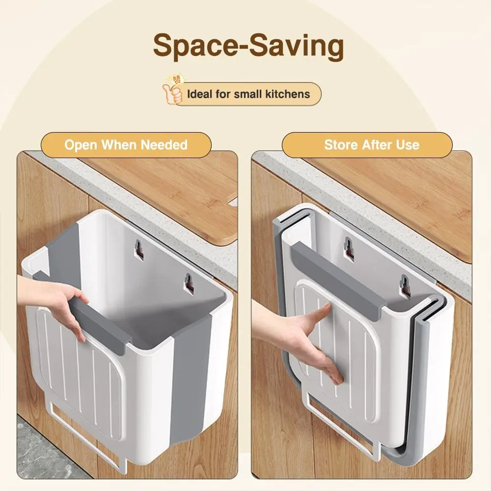 Складной кухонный компостный ящик домашний шкаф л подвесная корзина для мусора