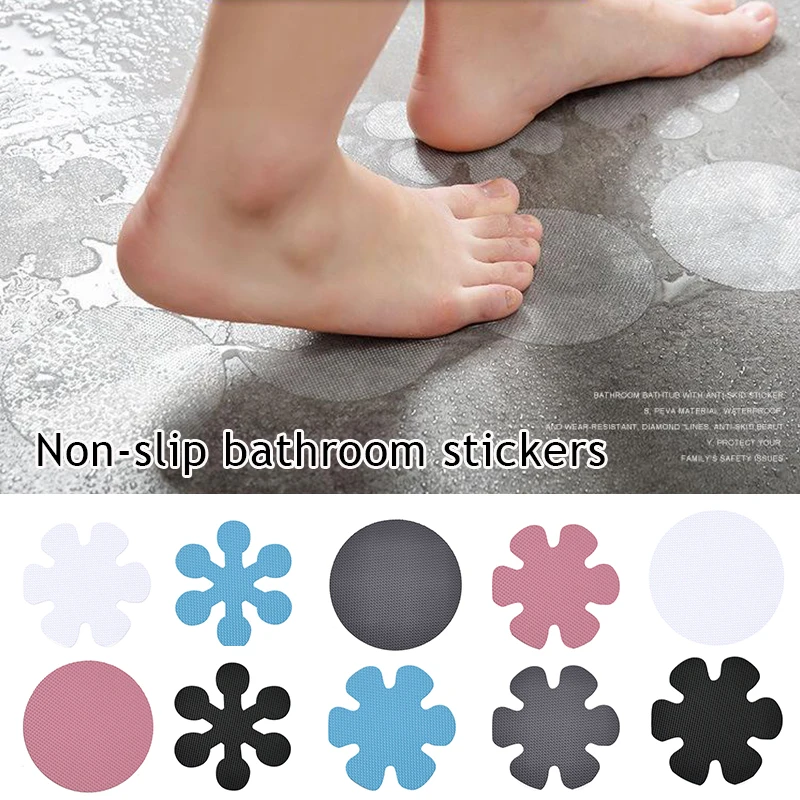 

1 Set Anti Slip Transparent Shower Stickers Stair Steps Anti-slip Stickers Bath Safety Strips Non Slip Strips For Bathtubs Floor
