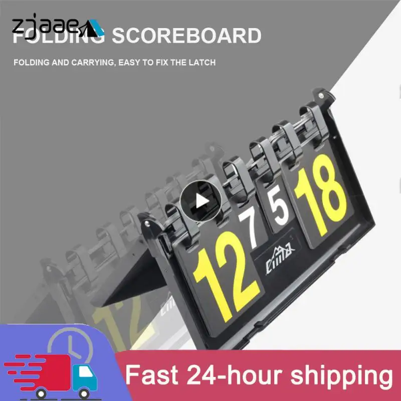 

New Basketball Scoreboard Reversible Basketball Scoreboard Four Digit Scoreboard Multifunctional Table Tennis Scoreboard Gadgets