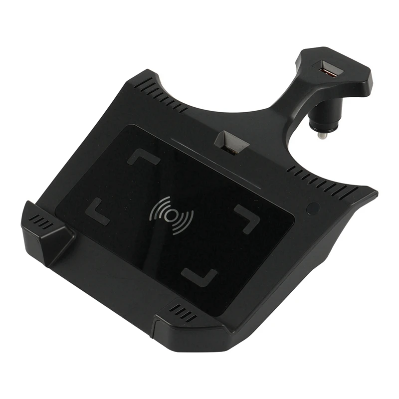 Автомобильное беспроводное зарядное устройство QI для телефона быстрое панель