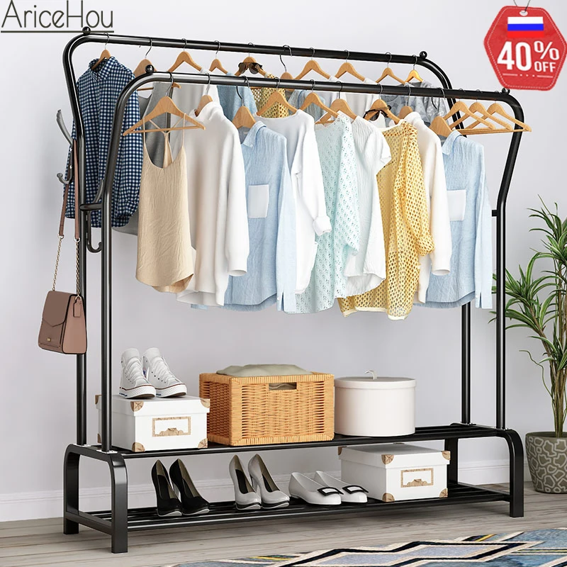 

вешалка для одежды вешалка напольная Coat Rack Garment Rack Clothing Racks For Hanging Clothes Drying Rack Portable Closets