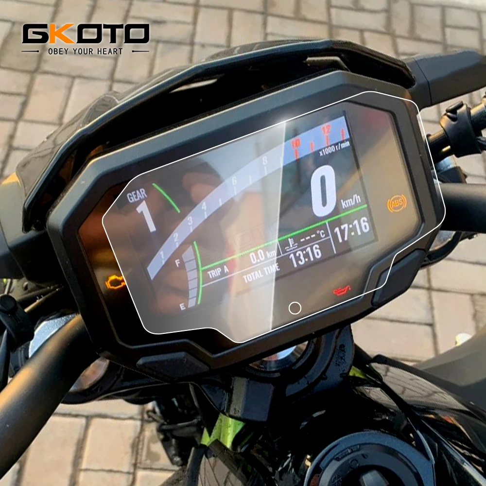 

For Kawasaki Ninja650 Z900 Z650 2020-2022 Motorcycle Scratch Cluster Protection Instrument Film Screen Dashboard
