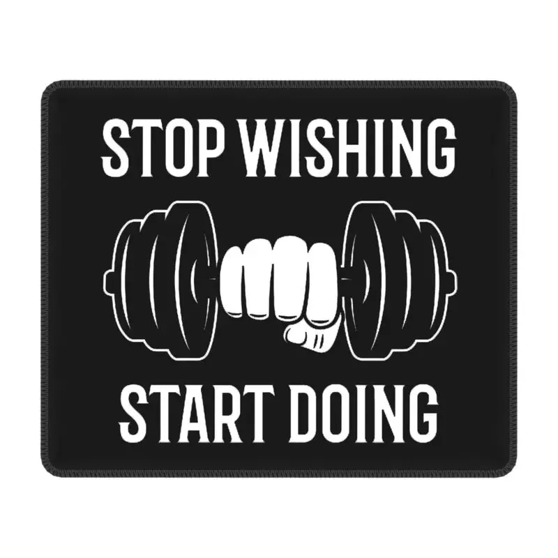 Коврик для мыши резиновый нескользящий для занятий спортом и бодибилдингом