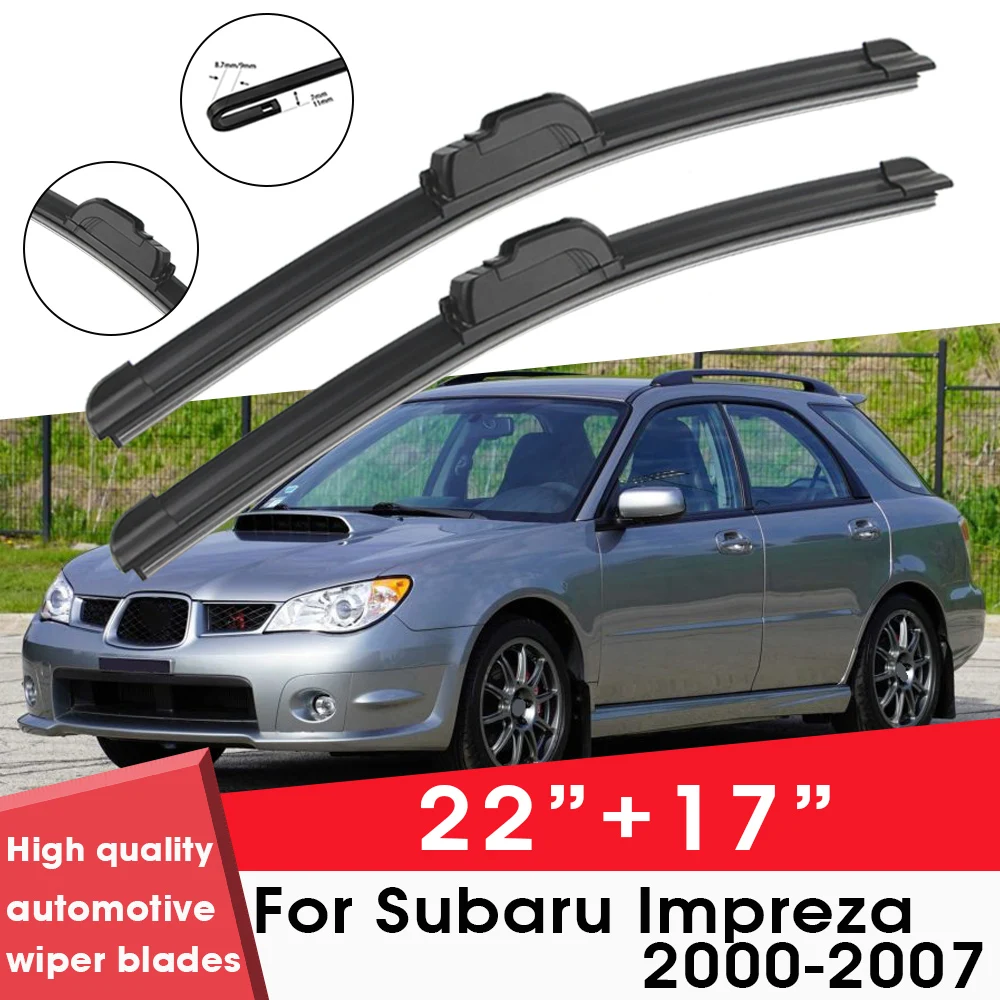 Автомобильные щетки стеклоочистителя для Subaru Impreza 2000-2007 22 &quot+ 17&quot лобовое стекло