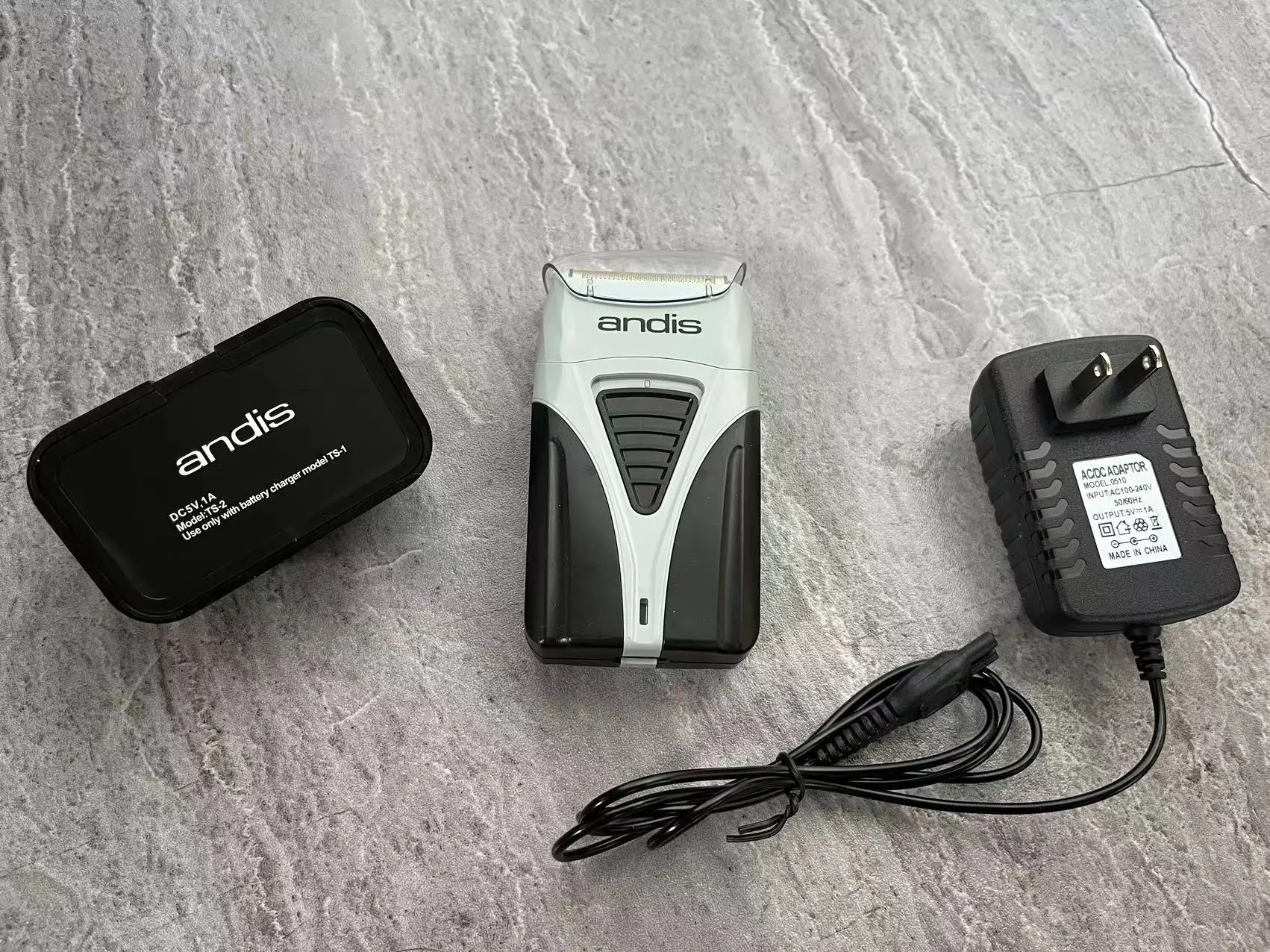 Original Andis Razor Prooil Lithium Plus  Professional Charger Data Cable Suit 17205/17155