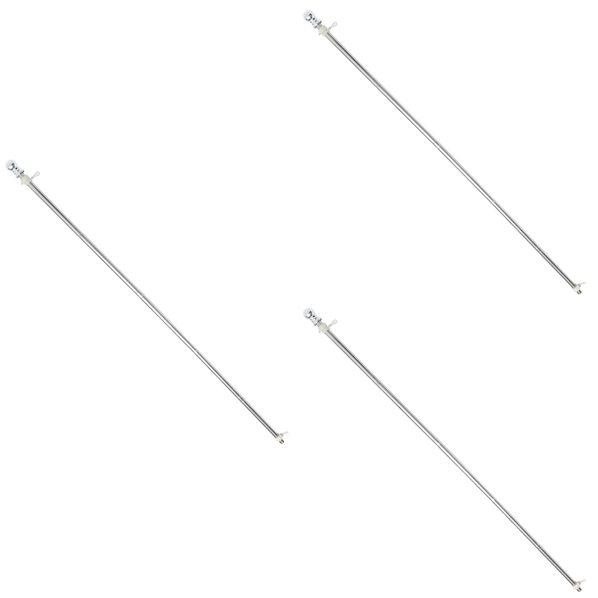 

Flag Pole Garden Holder Stand Flagpoleyard House Wall Mount Telescoping American Patriotic Truck Commercial Anti Winding Bracket