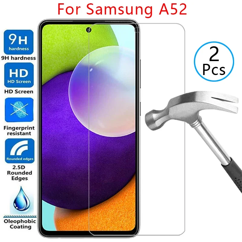

tempered glass case for samsung a52 cover on galaxy a 52 52a 4g 5g phone coque bag samsun samsumg sansung samsunga52 galaxya52
