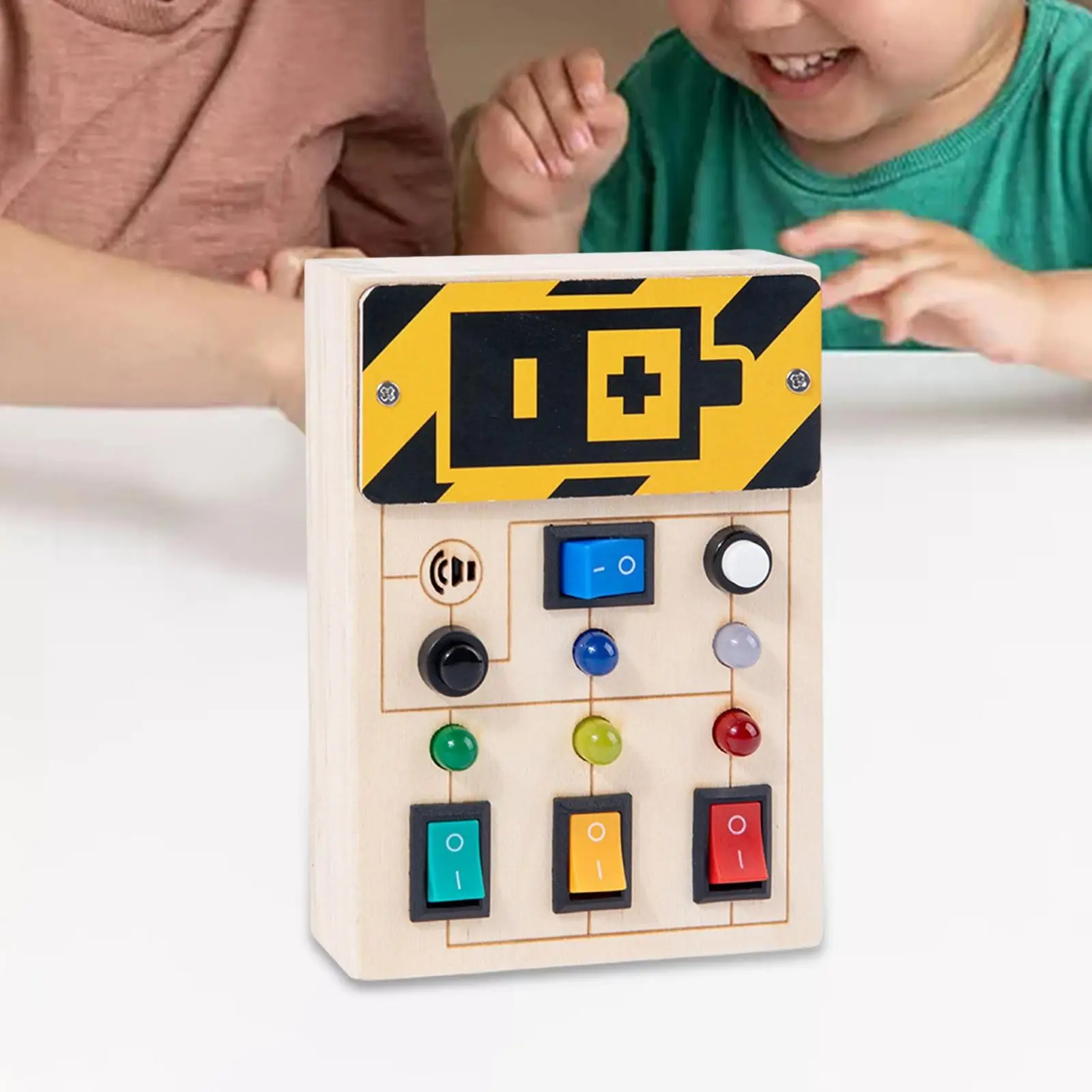 

Sensory Board Toy Early Educational Toy Practical Skills for Birthday Gift