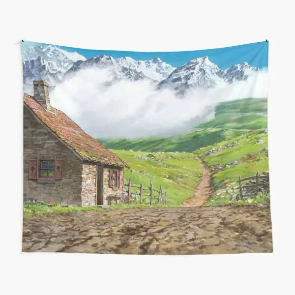 

Landscape Tapestry Mat Home Room Decoration Beautiful Travel Blanket Bedroom Yoga Colored Hanging Bedspread Art Living Decor
