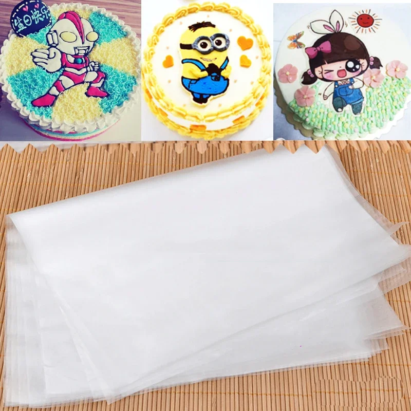 50 шт. 23*32 см лист для украшения торта из переводной бумаги A4 3D Ручная роспись