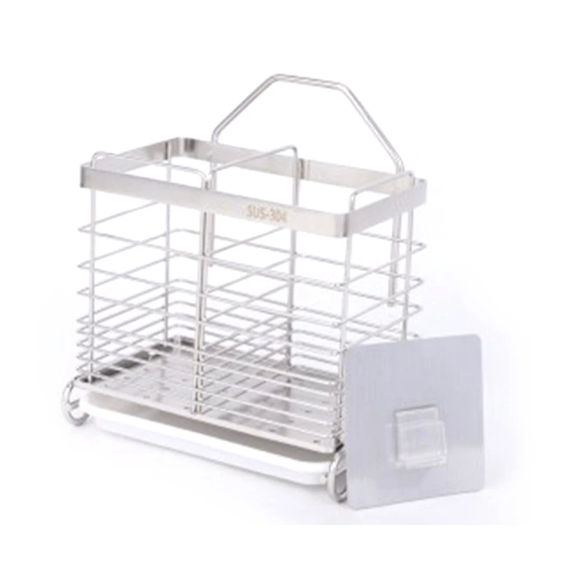 

Настенный держатель для столовых приборов из нержавеющей стали 304