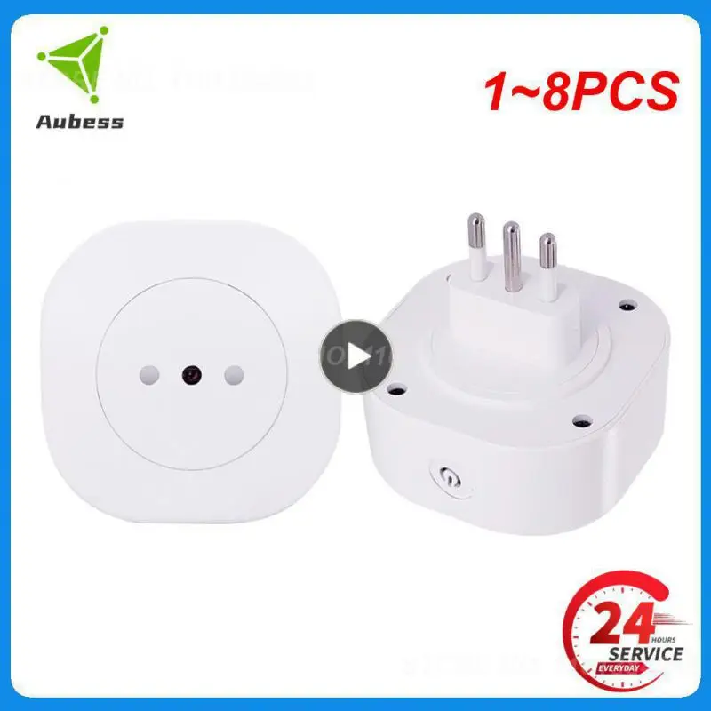 

Умная розетка Tuya WiFi, 16 А/10 А, 1-8 шт.