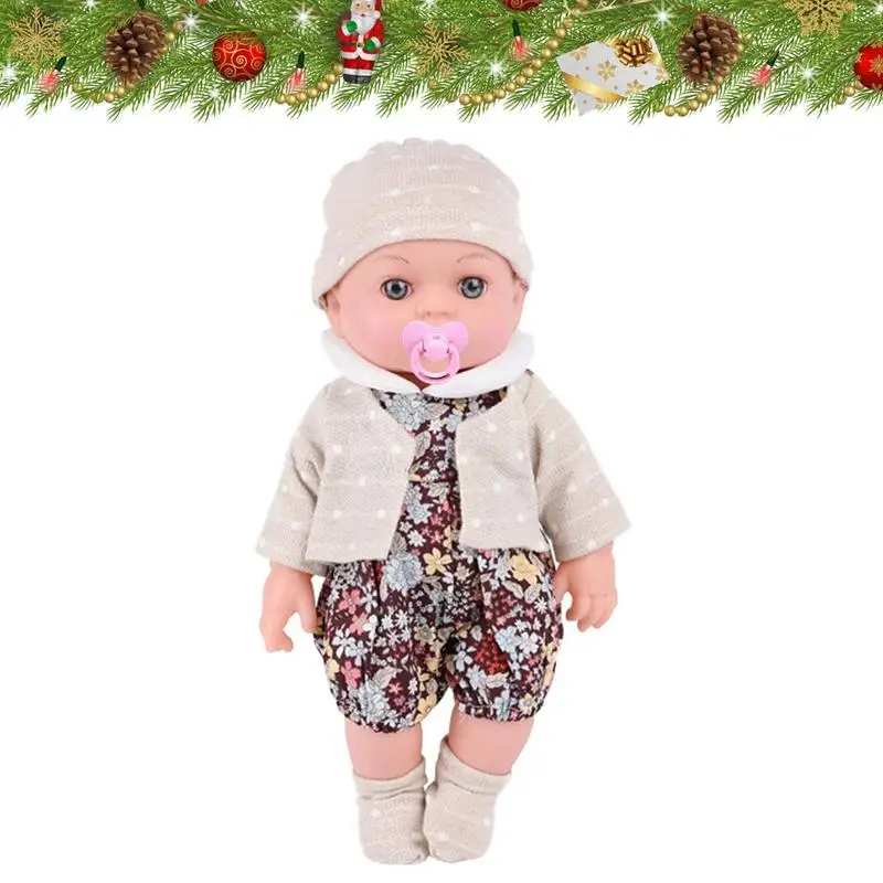 

Куклы-младенцы, которые выглядят реально вручную, фотообои с красивой одеждой и соской, яркие и реалистичные