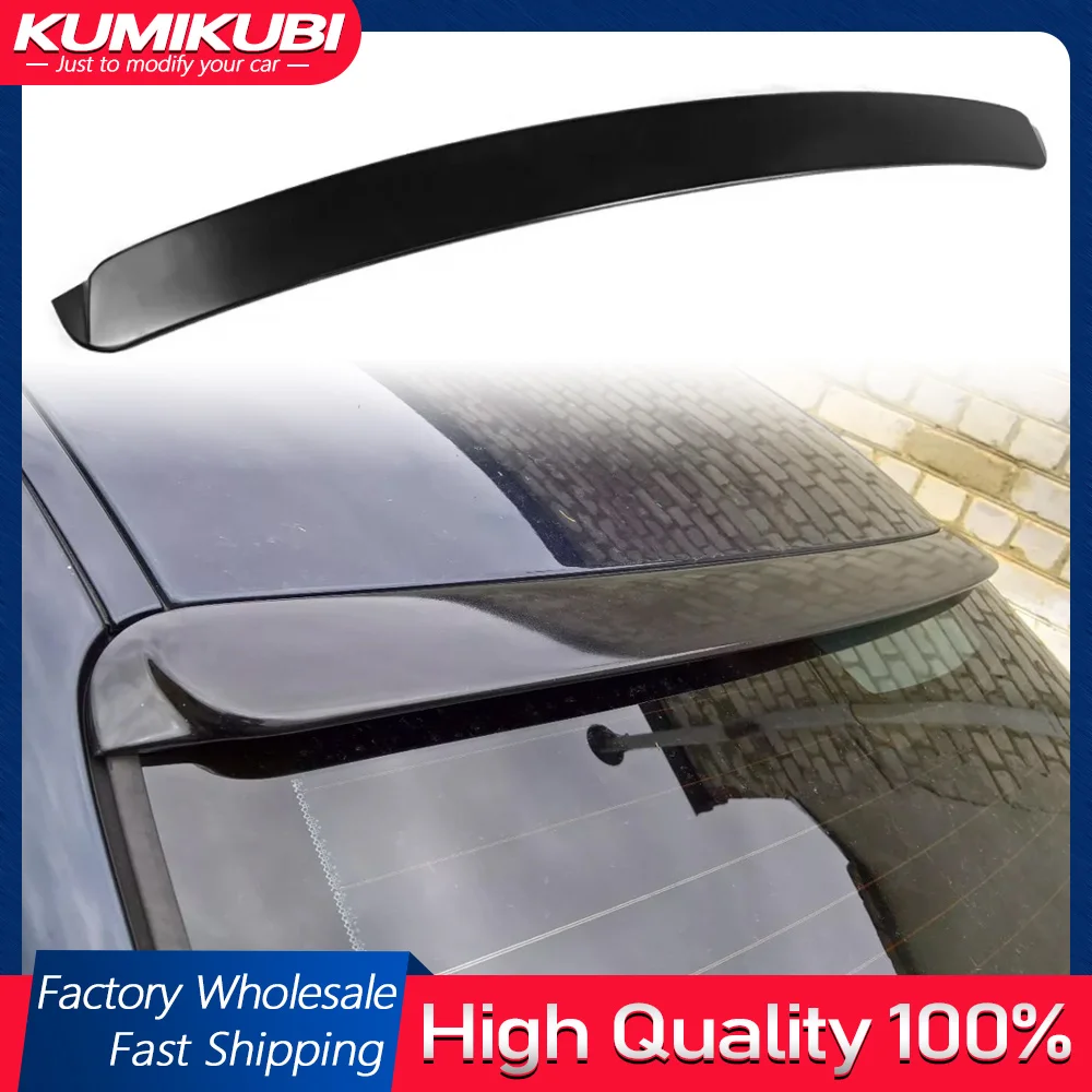 

Для BMW 3 серии E46 1998-2006 гг., ABS, черный карбоновый задний спойлер на крышу, автомобильный спойлер, крылья, тюнинг, внешние аксессуары