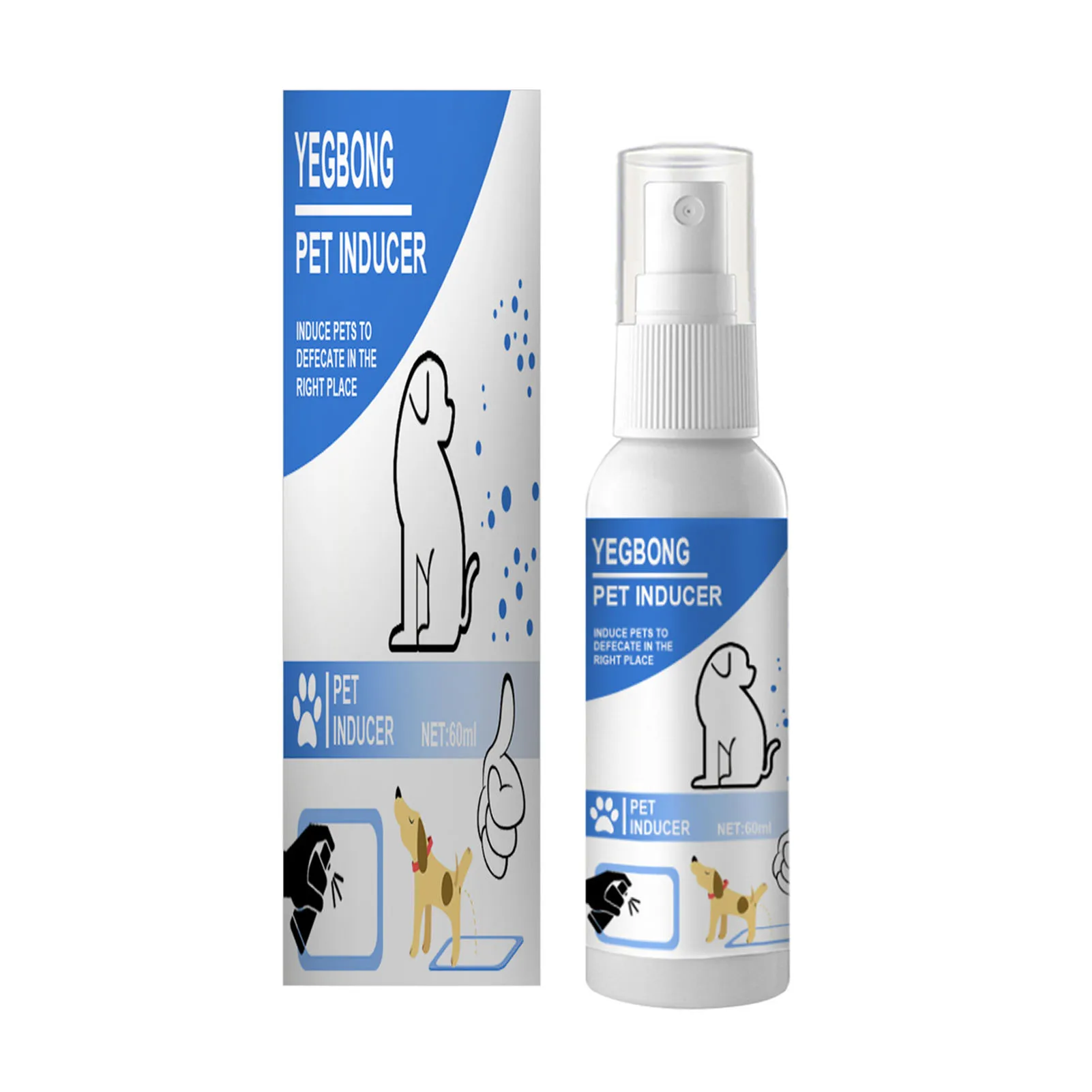 

Горшок для щенка тренировочный спрей для собак, привлекательный спрей для домашних животных, горшок для щенка тренировочный спрей для испо...