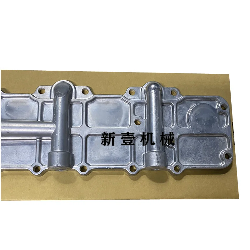 Масляный радиатор Cat E120b/320v 1/v2 двигатель S4k боковая крышка в сборе сердечник