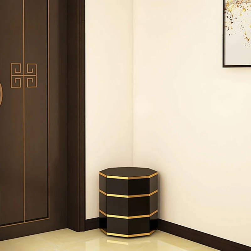 360 ° Вращающийся шкаф для обуви креативный светильник роскошный