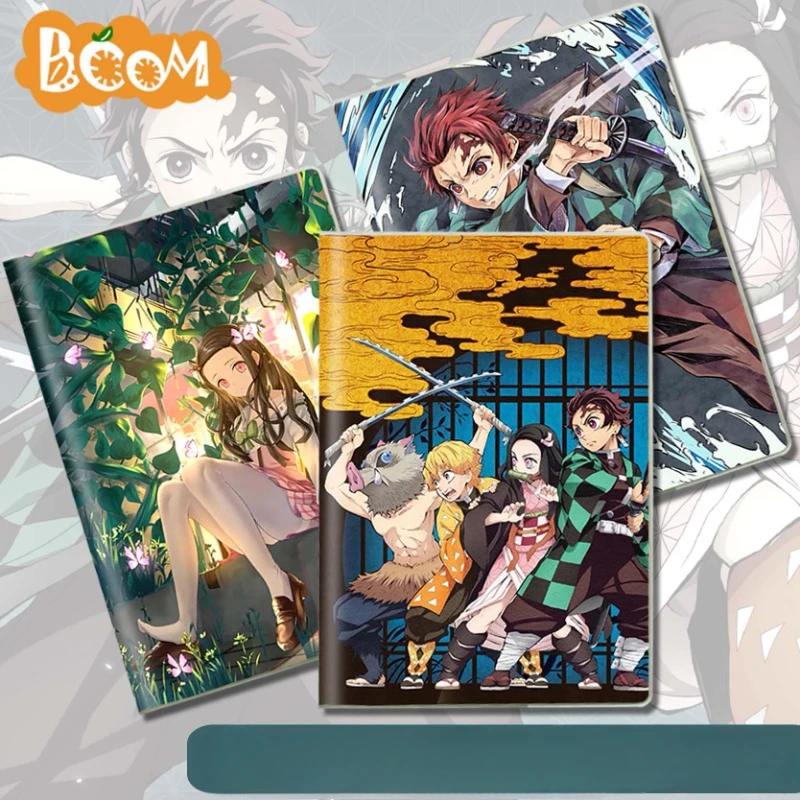 Убийца демонов Танджиро Камадо Агацума Зенницу Hashibira Inosuke Блокнот Аниме