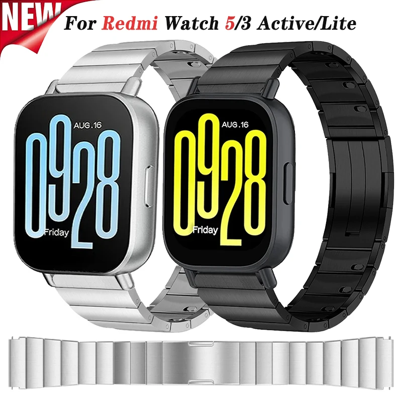 Металлический ремешок CAOWTAN для Redmi Watch 5