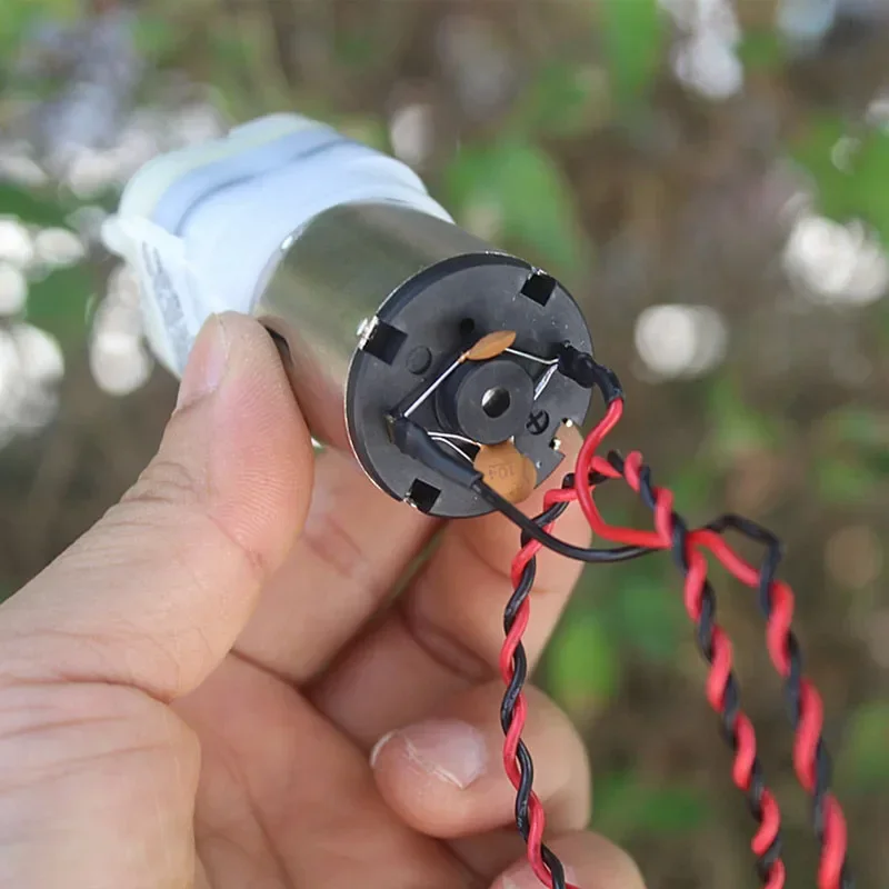 DC 12V Micro 520 Угольная щетка Двигатель Воздушный вакуумный насос 5л/м Большой расход