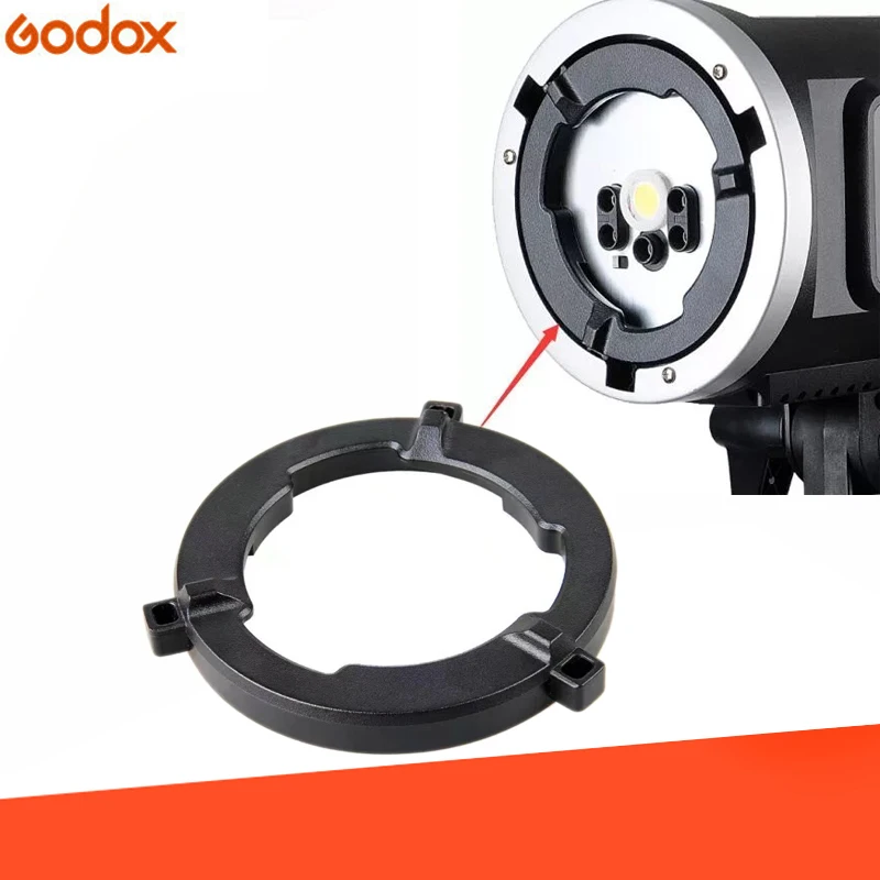 Godox AD-CS Fixed Ring for Bowens Mount Adapter for Godox AD600 Series AD600B AD600BM for Godox AD-H600 Godox AD-H1200