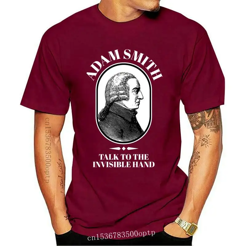 

Мужская футболка с надписью «Adam Smith»