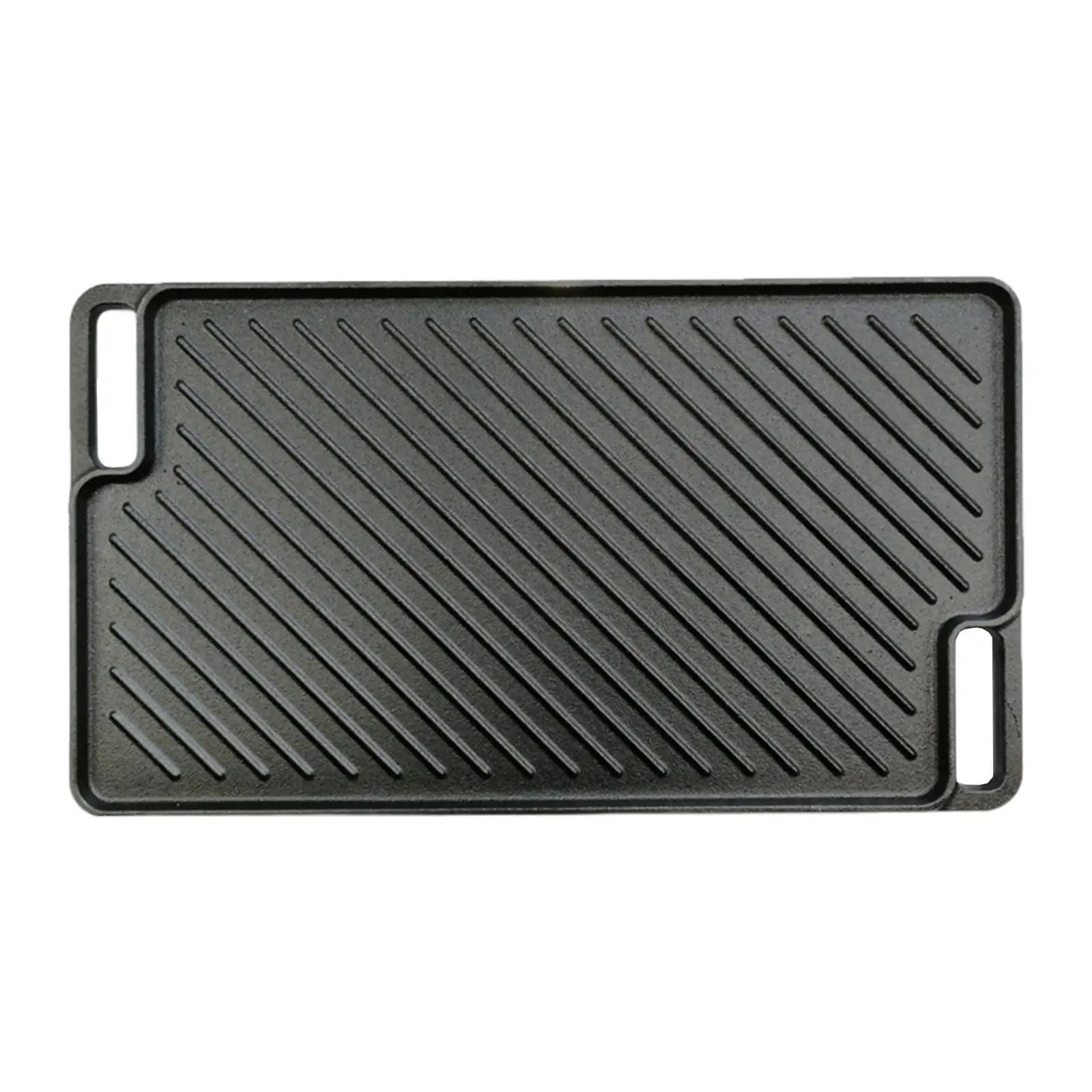 

Nonstick Griddle Grill Pan, Cast Iron Griddle, Grilling Pan, for Fish and Vegetables