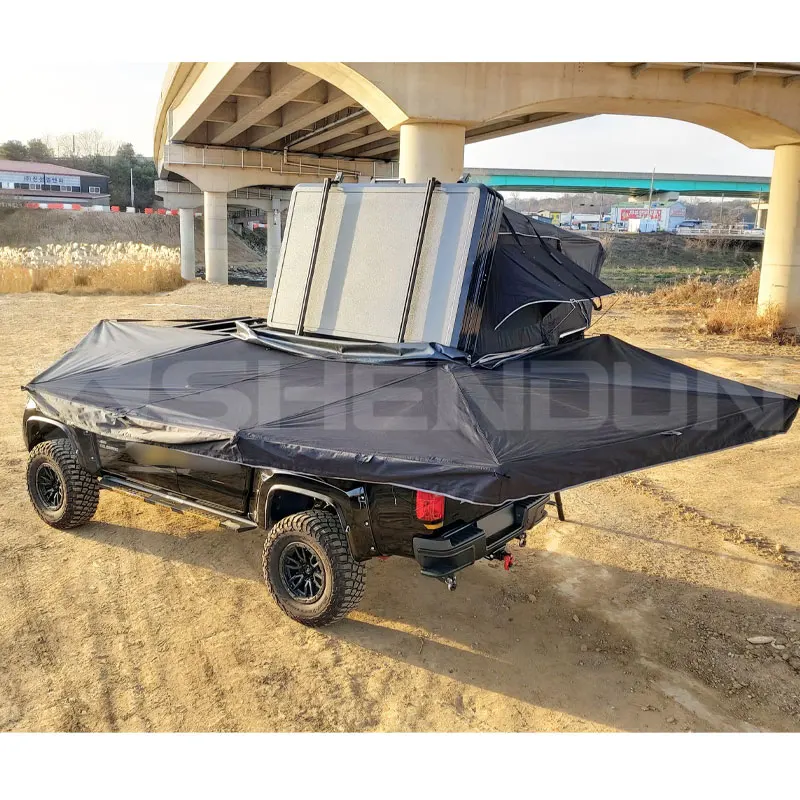 Автомобильная палатка боковой тент на крыше 270 градусов быстрооткрывающиеся
