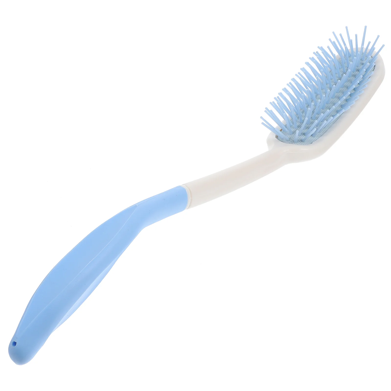 

35 Cm Curved Handle Comb Hair Combs Women Household Long Tpr Reach Handled Elder