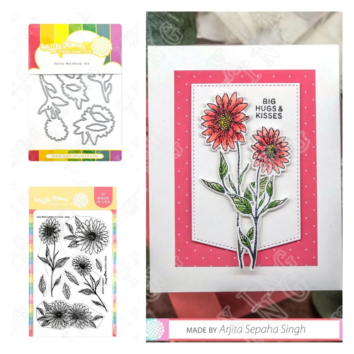 

Daisy 2022 New Arrival Metal Cutting Dies Stamps Scrapbook Diary Decoration Stencil Embossing Template Diy Greeting Card Handmad