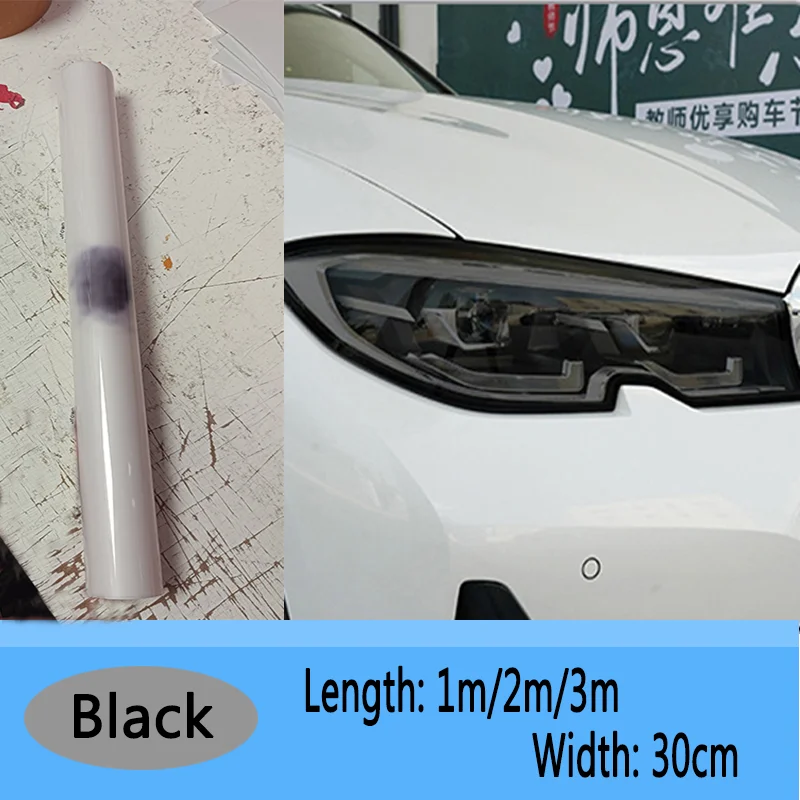 

Черная/фиолетовая фотохромная пленка для фар из ТПУ, подходящая для любого украшения автомобильного освещения, устойчивых к царапинам и защитных наклеек.