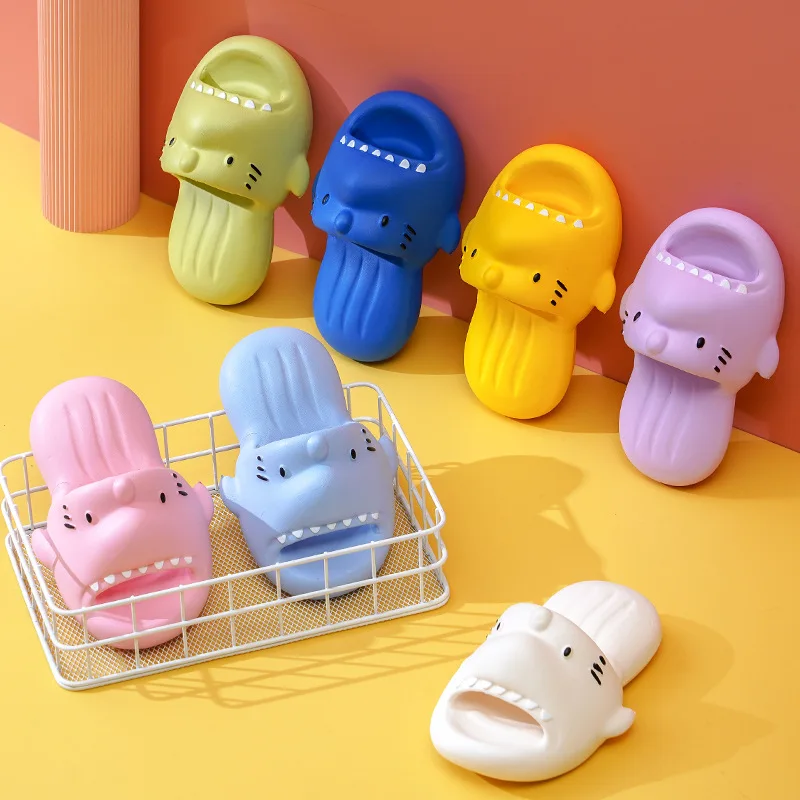 

2023 Summer Women Slippers Bath Thick Platform Non-Slip Home Bear Cartoon Flip Flops Beach Sandals Ladies Slides Indoor Outdoor