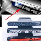 Логотип для Mercedes Benz AMG W212, W213, W202, W211, W176, W210, W205, GLA, GLC, CLS, GLK, ABS, передняя решетка гриля, значок, эмблема, наклейка