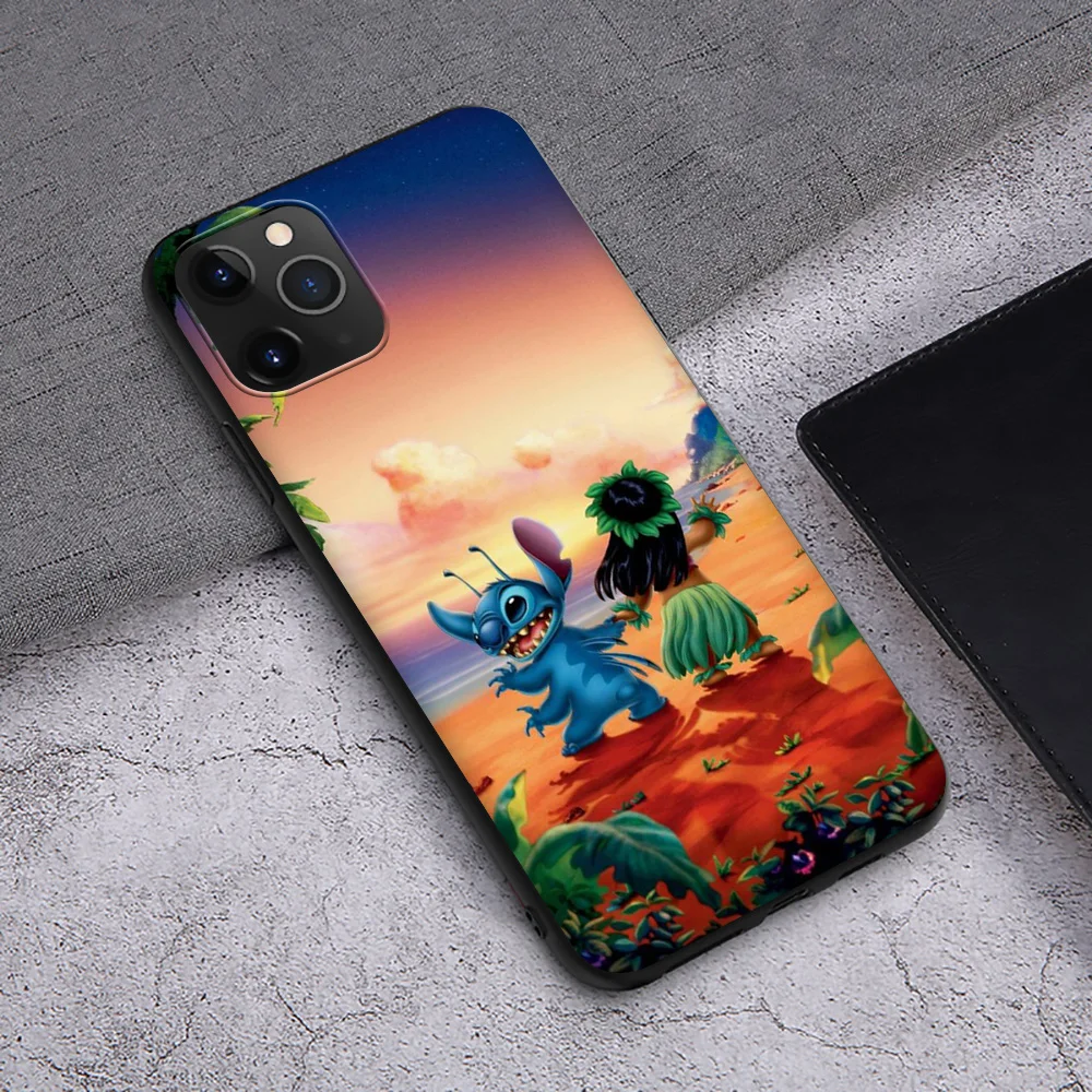 SA107 Lilo Stitch Soft Case for Huawei Nova 5T 4E 3i 3 2 2i Y6 Y6P Y7 Y9 Honor 20 20s 9X 7C Prime Lite 2019