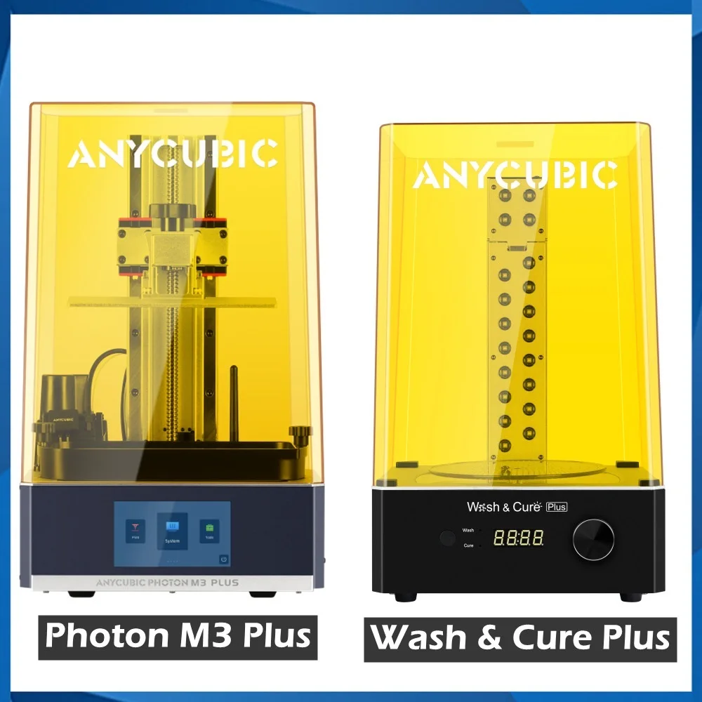 

3D принтер ANYCUBIC LCD 2023 м3 Plus с экраном 9,25 ''6K, 6 л, большой объем сборки до 10 см/ч, высокоскоростная 3d-печать