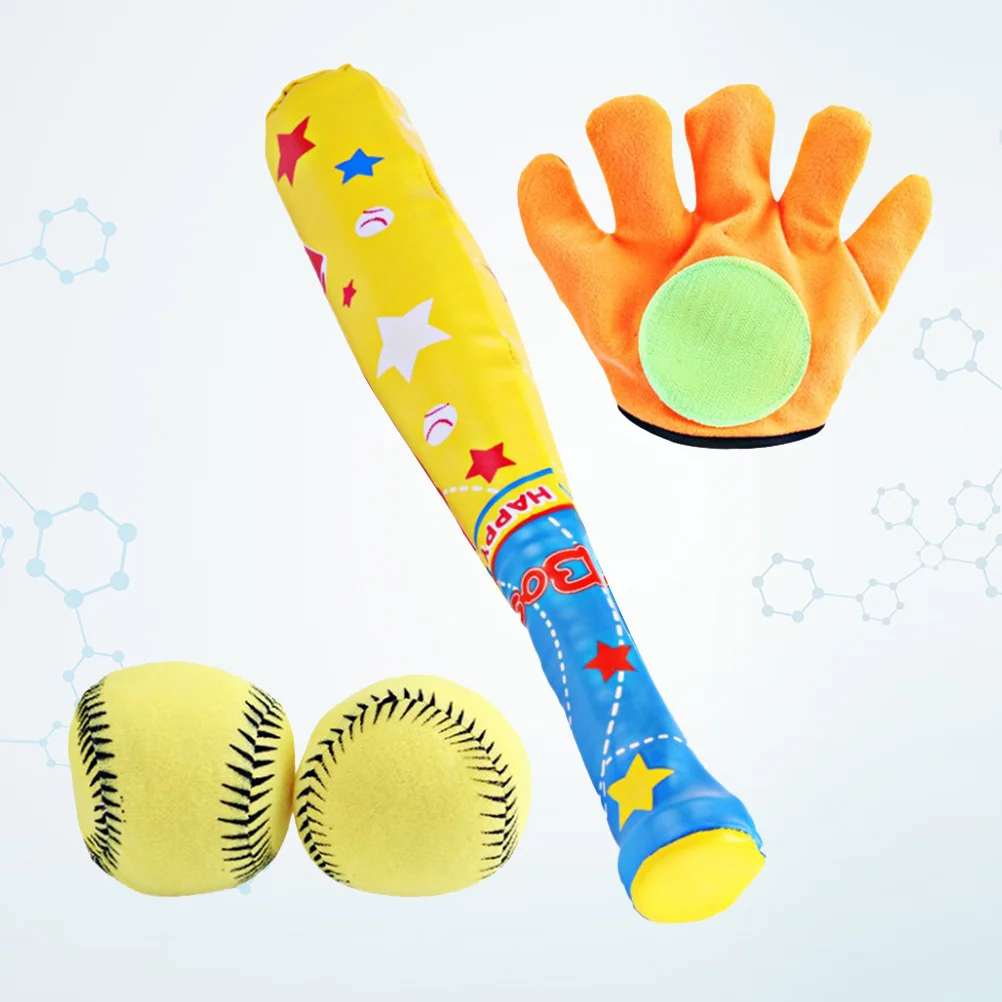 

4pcs Sports Baseball Sports Creative Leisure Set Glove For Toddler