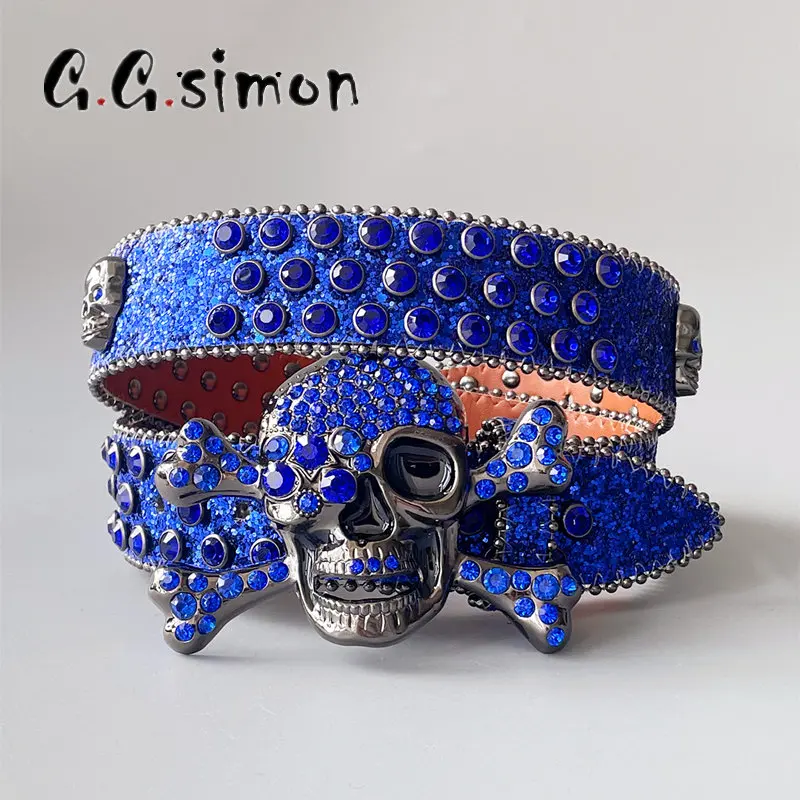 bb simon belt blue