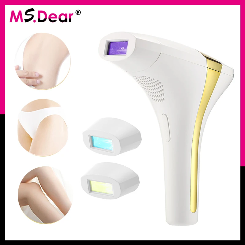 

Эпилятор лазерный Ms.Dear IPL для удаления волос, 900000 импульсов