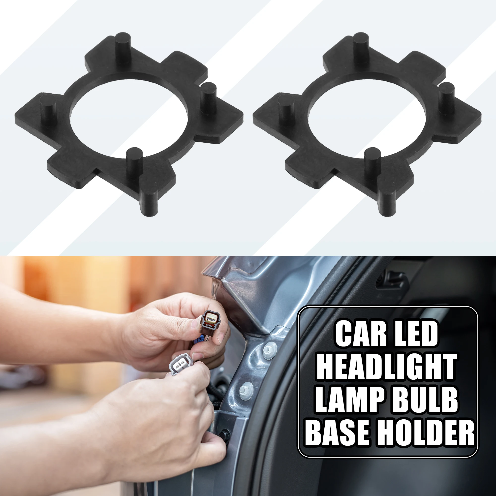 

H7 Low Beam Car Led Headlight Lamp Bulb Base Holder for Southeast(low beam) V3/V5/V6/DX7 for Dongfeng