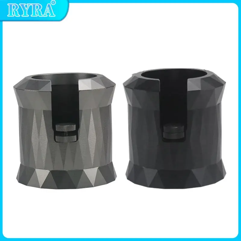 

63mm Coffee Powder Seat Aluminum Alloy Filling Seat Coffee Machine Supporting Equipment Powder Pressing Pad Coffee Machine