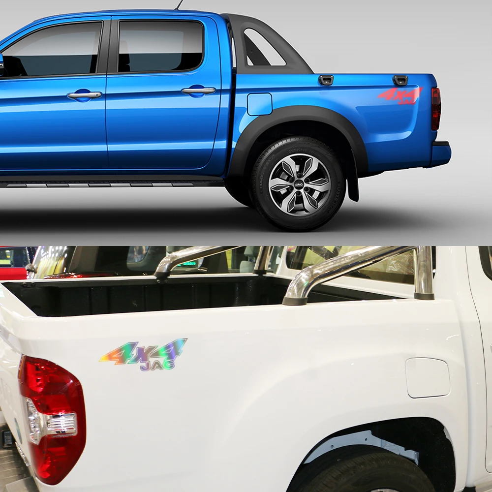 Боковые наклейки для заднего кузова пикапа JAC Jianghuai T6 T8 графика грузовика 4x4