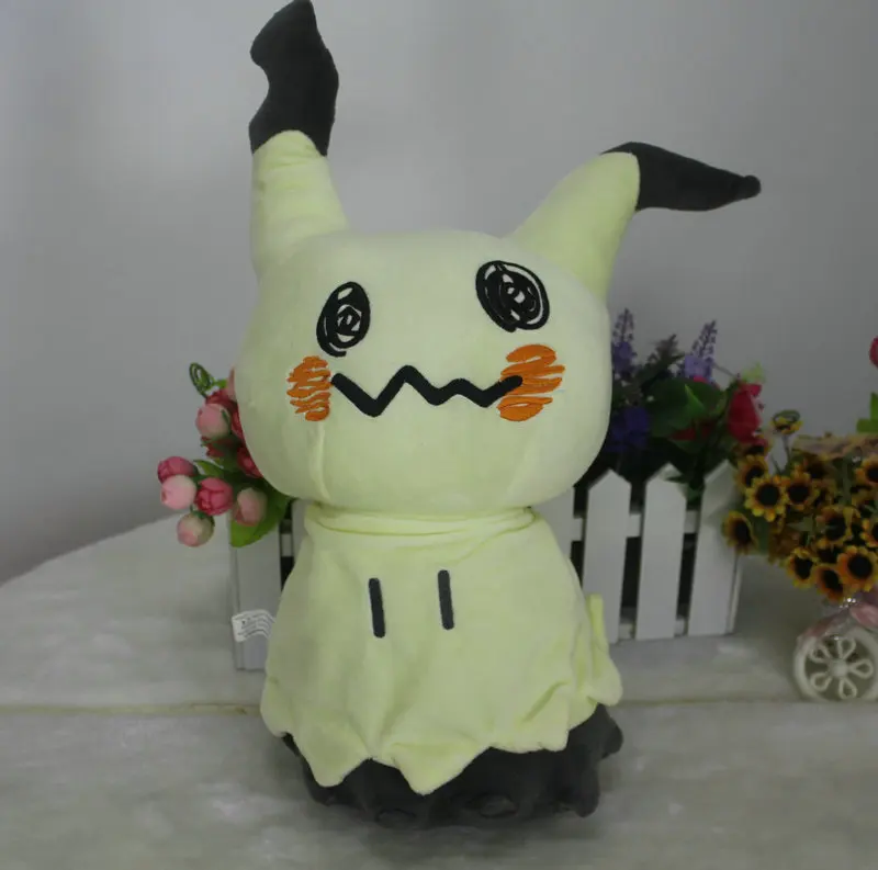 

20-40cm Pokemon Anime Christmas Eve Cosplay Mimikyu Plush Toy Stuffed Doll Tilted Head Soft Pikachu Birthday Gifts For Children