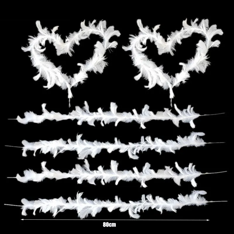 Необычный Топпер для торта в виде перьев счастливая фотографивечерние детской