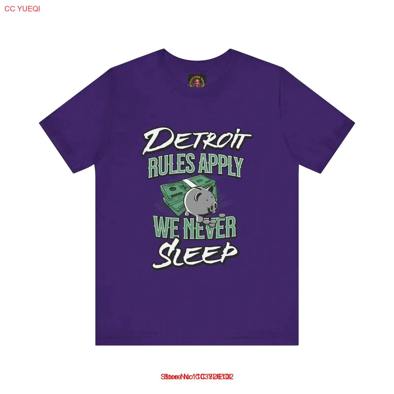 Detroit Rules Apply Graphic T-shirt