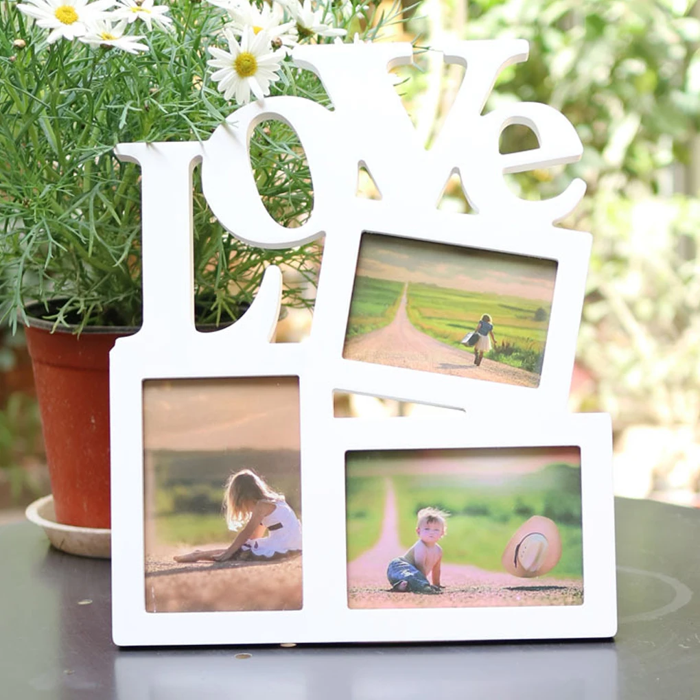 

Baby Newborn Handprint Footprint Photo Frame Rectangular Frames Keepsake